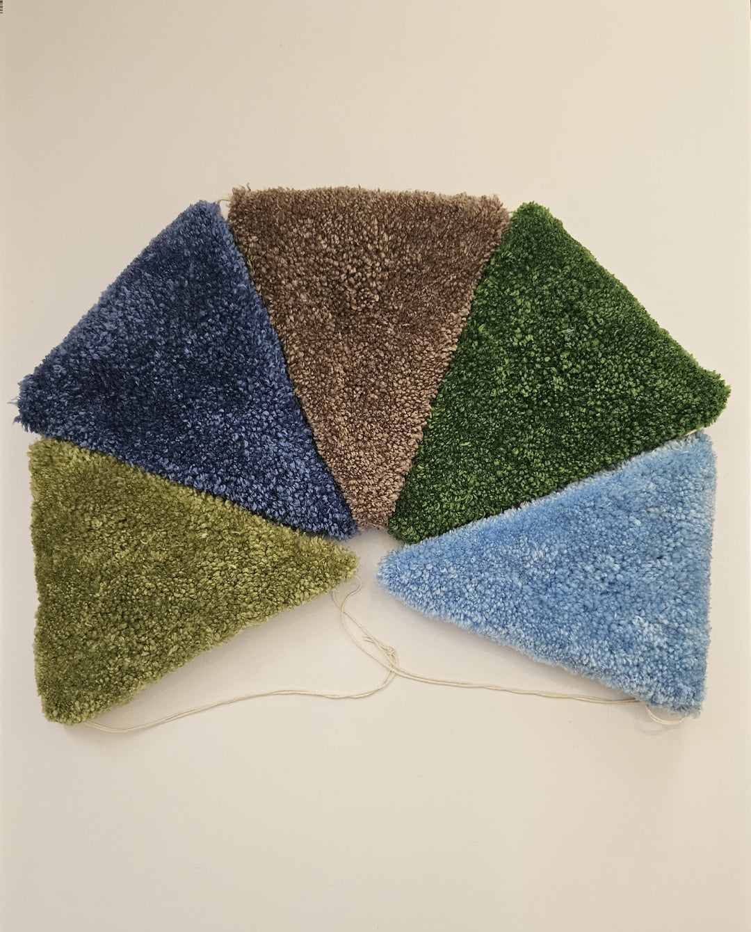 Betuft | Vlaggen in blauwe tint | Medium