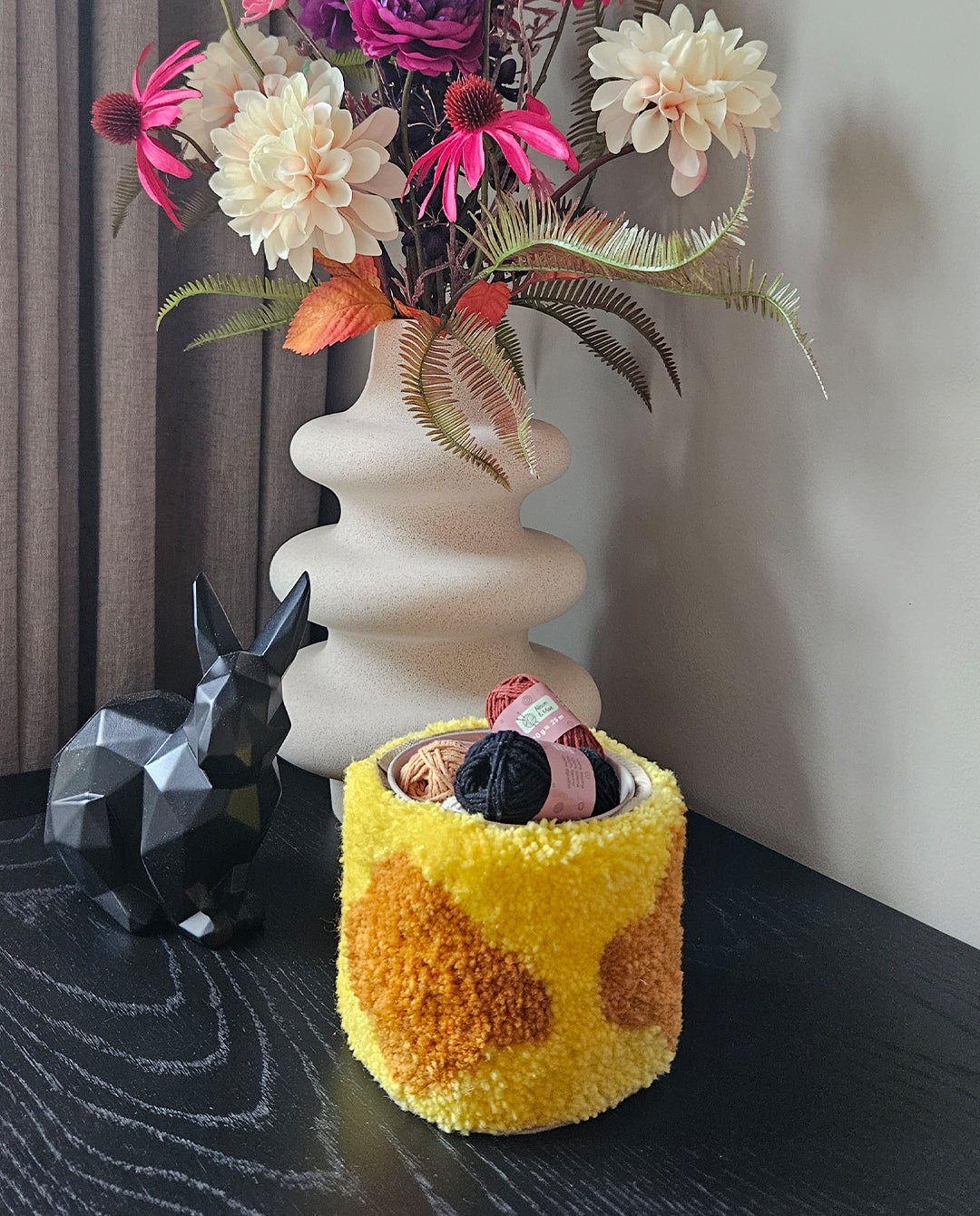 Betuft | Mandje bloemenprint | Small