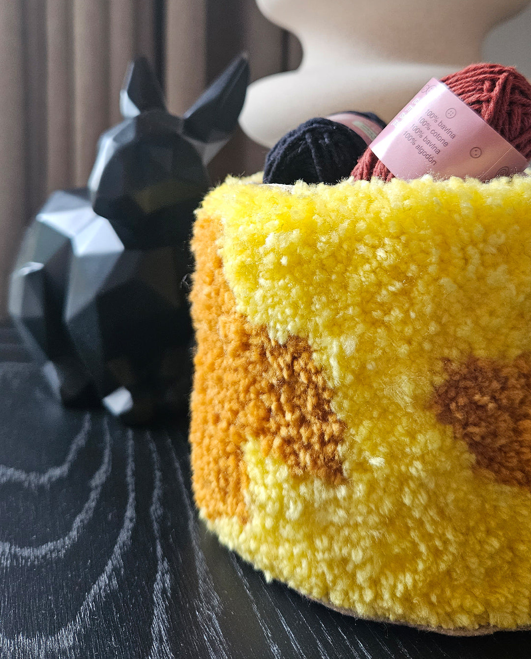 Betuft | Mandje bloemenprint | Small