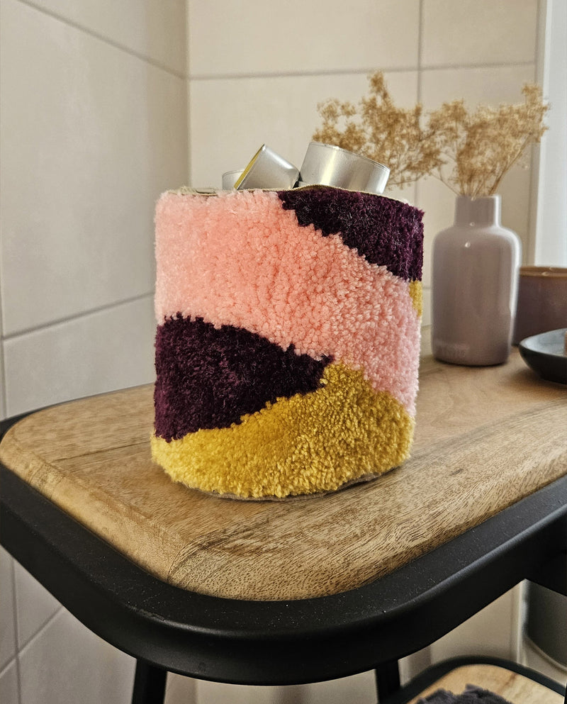 Betuft | Gestreept mandje | Small