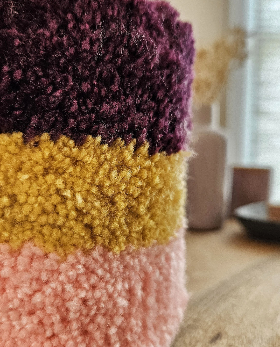 Betuft | Gestreept mandje | Small