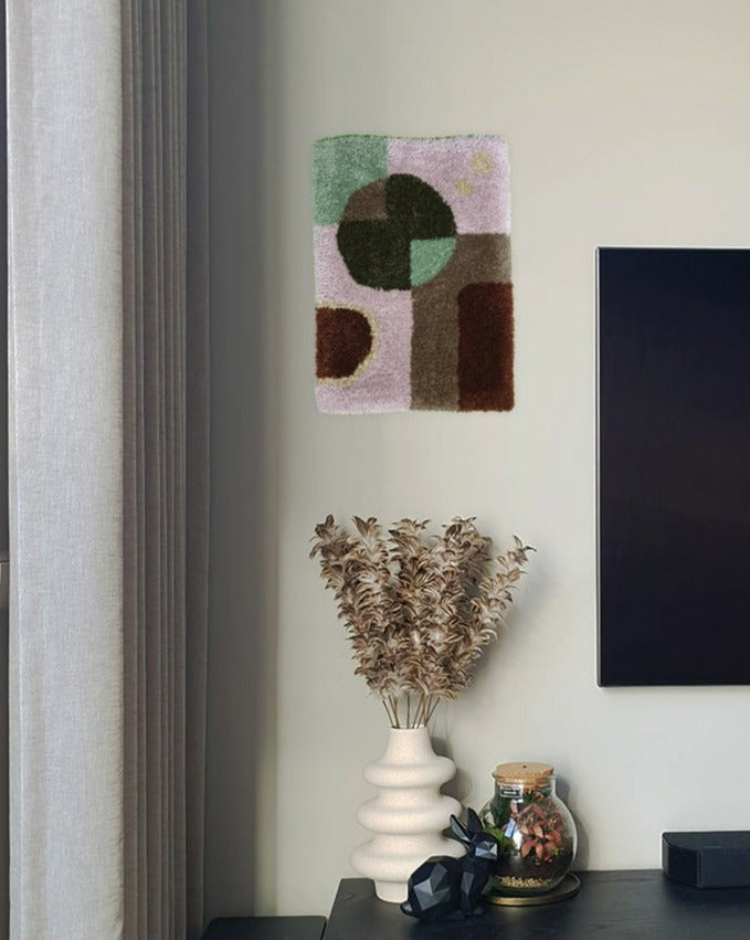 Betuft | Abstracte muur | Medium